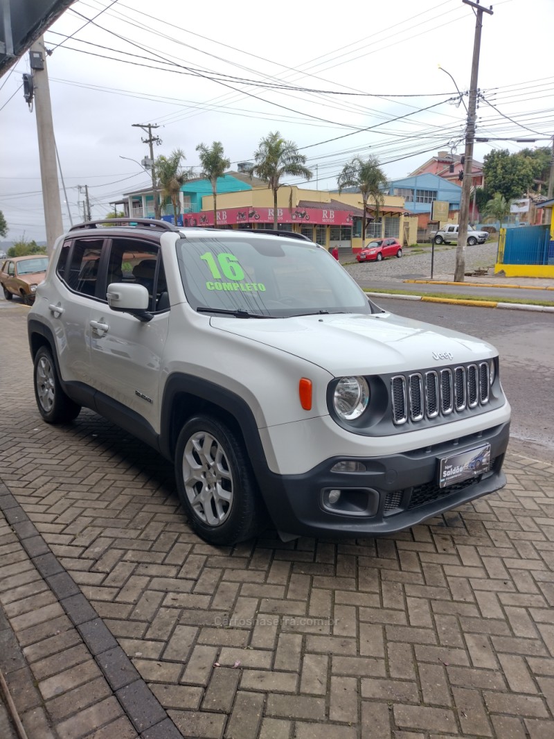 RENEGADE 1.8 16V FLEX LONGITUDE 4P AUTOMÁTICO - 2016 - PAROBé