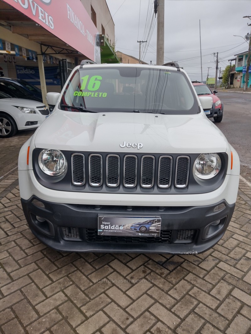 RENEGADE 1.8 16V FLEX LONGITUDE 4P AUTOMÁTICO - 2016 - PAROBé