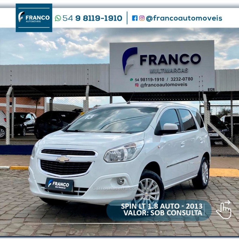SPIN 1.8 LT 8V FLEX 4P AUTOMÁTICO