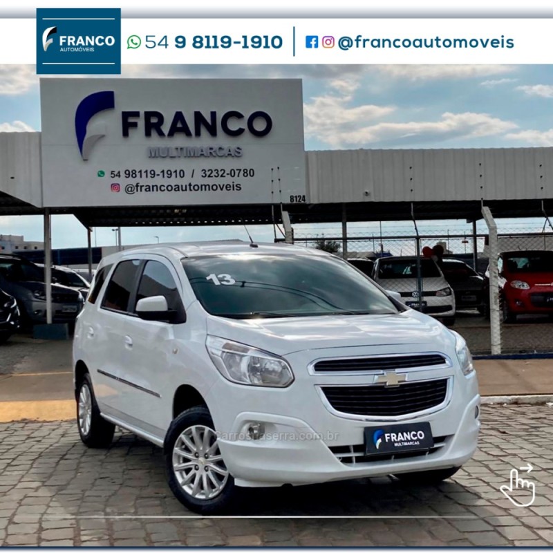 SPIN 1.8 LT 8V FLEX 4P AUTOMÁTICO - 2013 - VACARIA