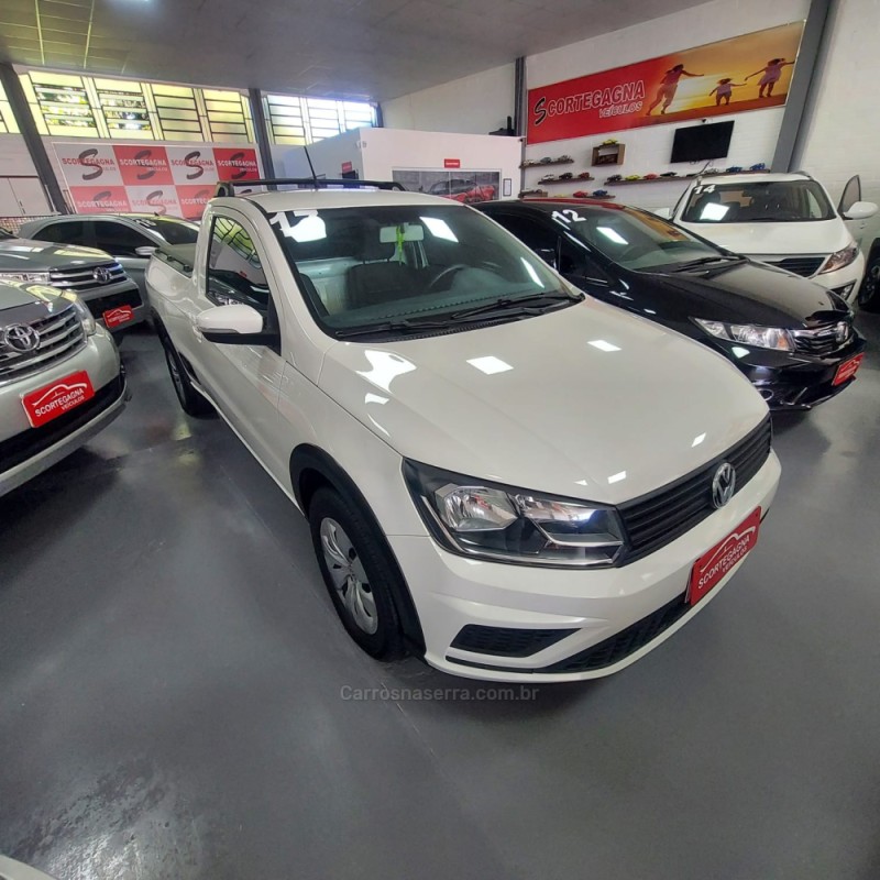 SAVEIRO 1.6 MI TRENDLINE CS 8V FLEX 2P MANUAL - 2017 - PASSO FUNDO