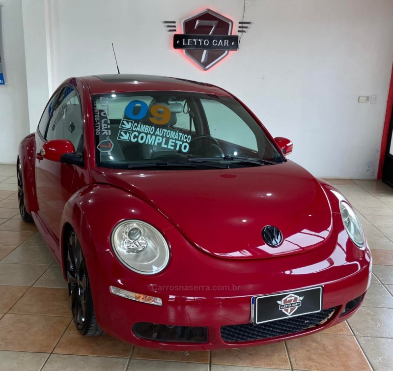 NEW BEETLE 2.0 MI 8V GASOLINA 2P AUTOMÁTICO - 2009 - IGREJINHA