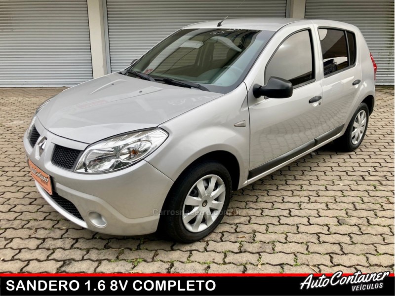 sandero 1.6 expression 8v flex 4p manual 2010 caxias do sul