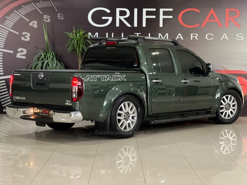 FRONTIER 2.5 SV ATTACK 4X4 CD TURBO ELETRONIC DIESEL 4P MANUAL - 2014 - DOIS IRMãOS