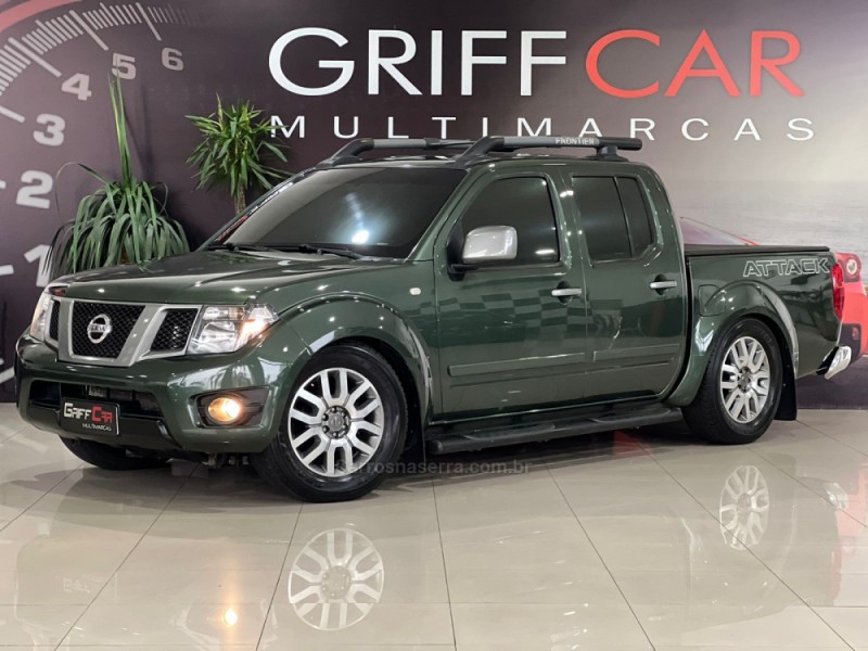frontier 2.5 sv attack 4x4 cd turbo eletronic diesel 4p manual 2014 dois irmaos