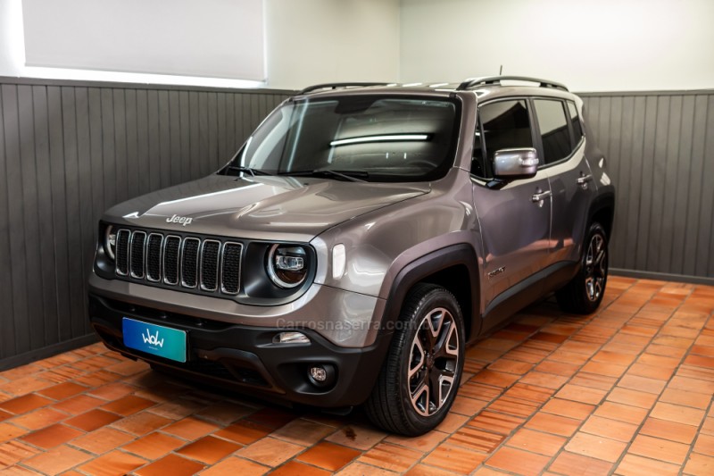 renegade 1.8 16v flex longitude 4p automatico 2021 bento goncalves