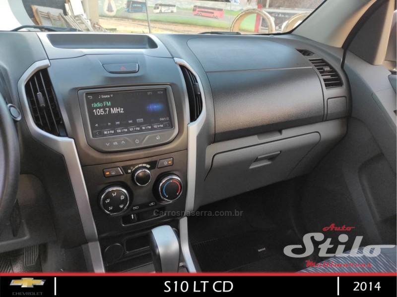 S10 2.8 LT 4X4 CD 16V TURBO DIESEL 4P AUTOMÁTICO - 2014 - BENTO GONçALVES