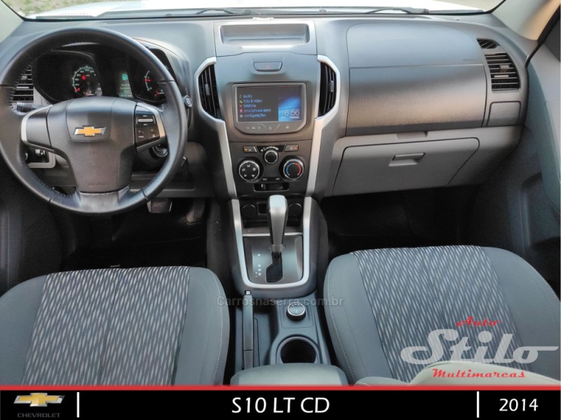 S10 2.8 LT 4X4 CD 16V TURBO DIESEL 4P AUTOMÁTICO - 2014 - BENTO GONçALVES