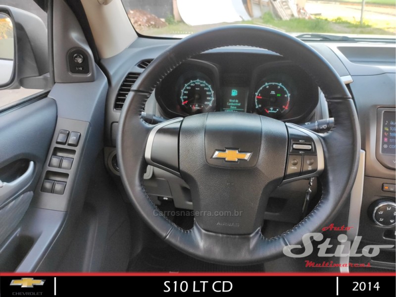 S10 2.8 LT 4X4 CD 16V TURBO DIESEL 4P AUTOMÁTICO - 2014 - BENTO GONçALVES