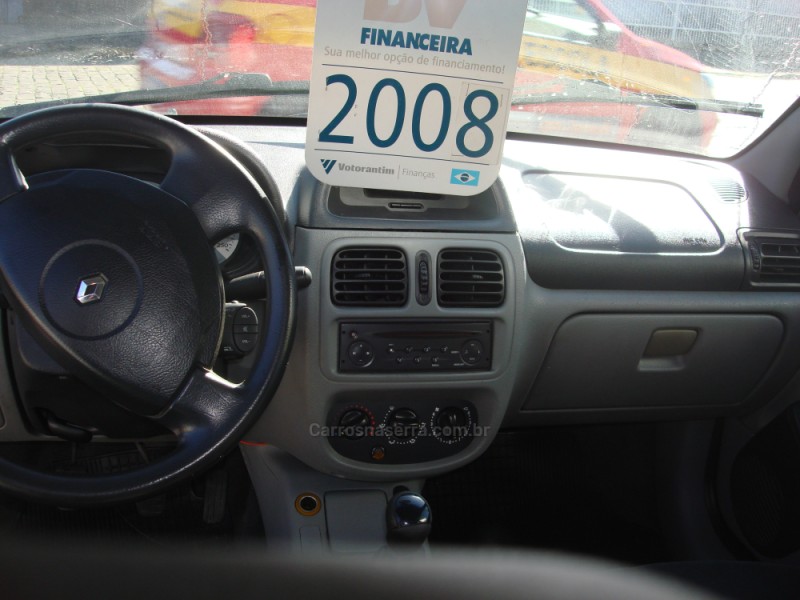 CLIO 1.6 PRIVILÉGE 16V FLEX 4P MANUAL - 2008 - CAXIAS DO SUL