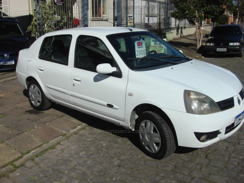 CLIO 1.6 PRIVILÉGE 16V FLEX 4P MANUAL - 2008 - CAXIAS DO SUL