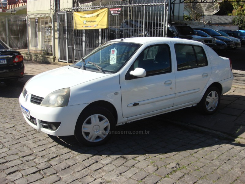 CLIO 1.6 PRIVILÉGE 16V FLEX 4P MANUAL - 2008 - CAXIAS DO SUL