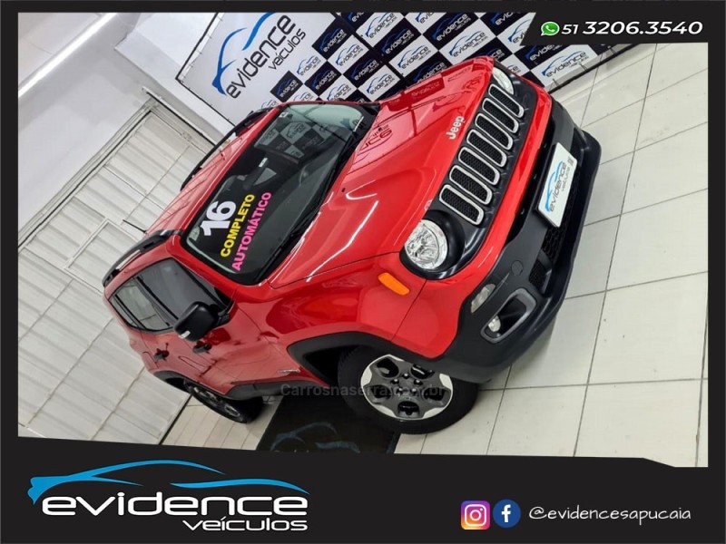 RENEGADE 1.8 16V FLEX SPORT 4P AUTOMÁTICO - 2016 - SAPUCAIA DO SUL