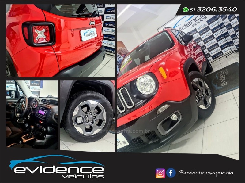 RENEGADE 1.8 16V FLEX SPORT 4P AUTOMÁTICO - 2016 - SAPUCAIA DO SUL