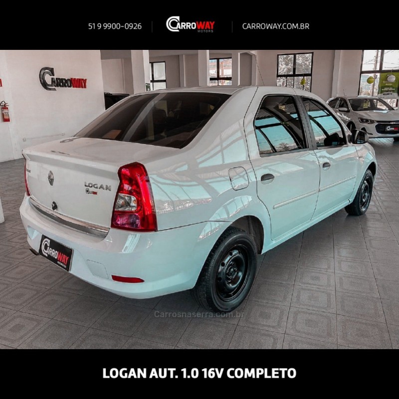 LOGAN 1.0 AUTHENTIQUE 16V FLEX 4P MANUAL - 2012 - FELIZ