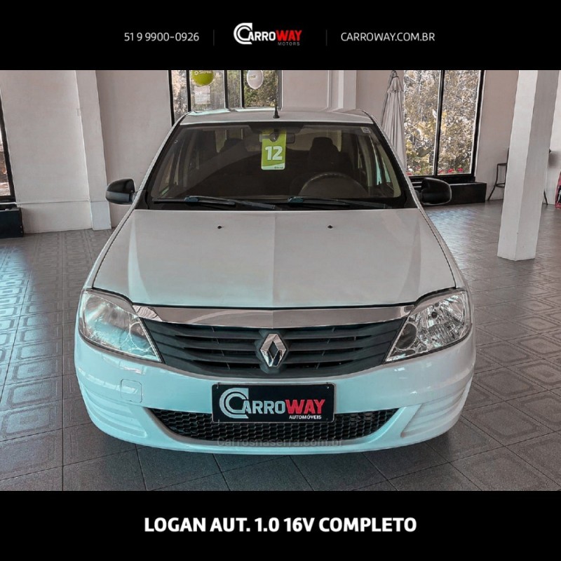 LOGAN 1.0 AUTHENTIQUE 16V FLEX 4P MANUAL - 2012 - FELIZ
