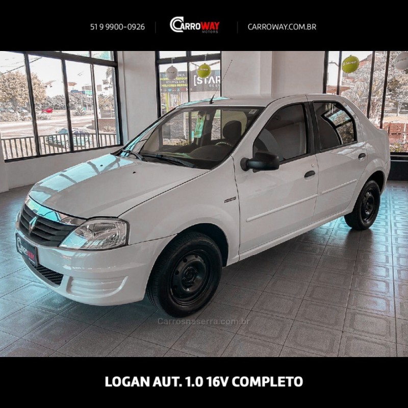 LOGAN 1.0 AUTHENTIQUE 16V FLEX 4P MANUAL - 2012 - FELIZ