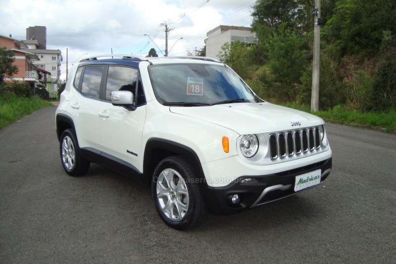 RENEGADE 2.0 16V TURBO DIESEL LIMITED 4P 4X4 AUTOMÁTICO - 2018 - FLORES DA CUNHA