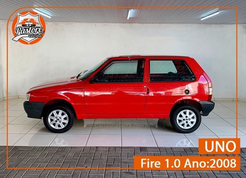 UNO 1.0 MPI MILLE FIRE ECONOMY 8V FLEX 2P MANUAL - 2008 - VACARIA