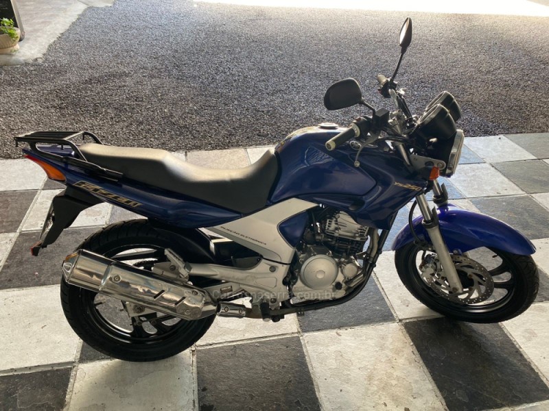 FAZER YS 250 - 2007 - NOVA PRATA
