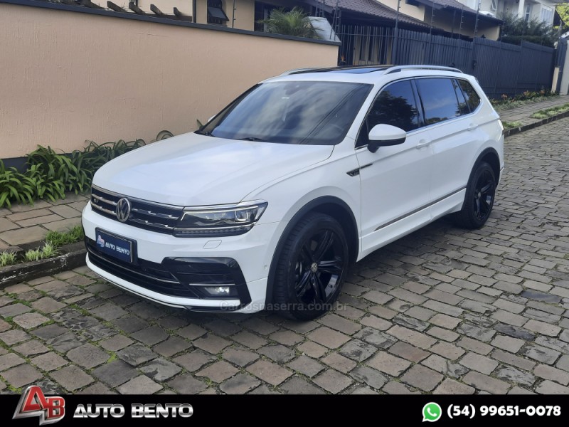 tiguan 2.0 allspace  r line 350 tsi 4x4 gasolina  4p 2019 bento goncalves