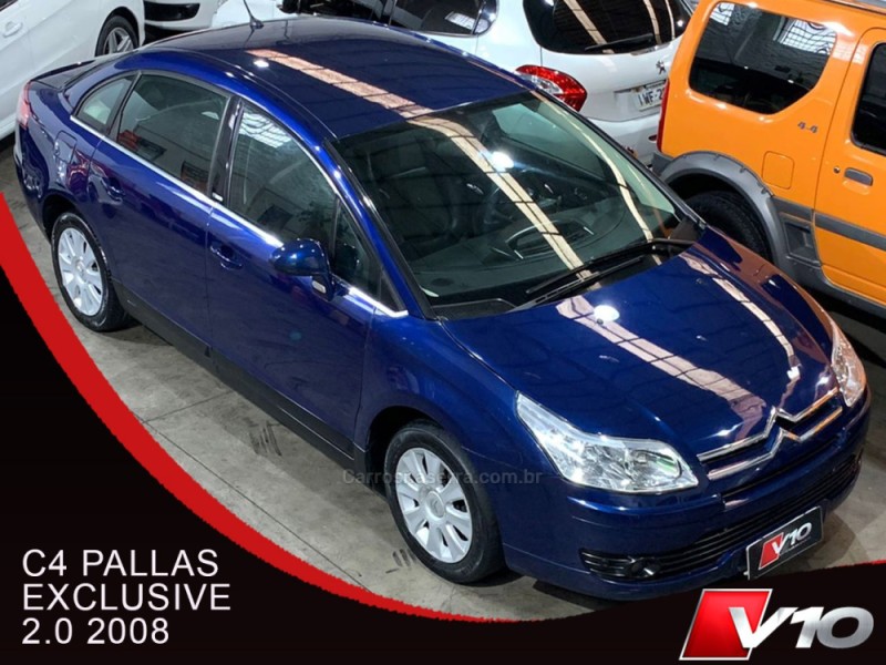 c4 2.0 exclusive pallas 16v gasolina 4p automatico 2008 caxias do sul