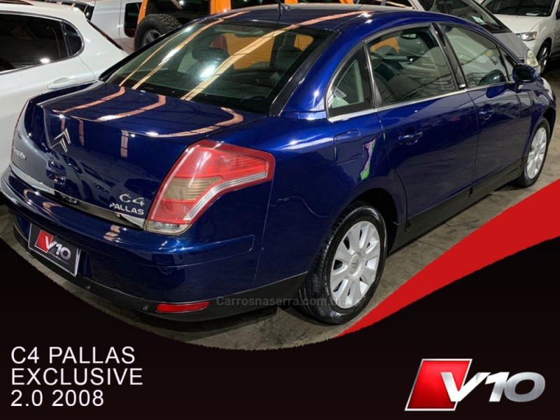 C4 2.0 EXCLUSIVE PALLAS 16V GASOLINA 4P AUTOMÁTICO - 2008 - CAXIAS DO SUL
