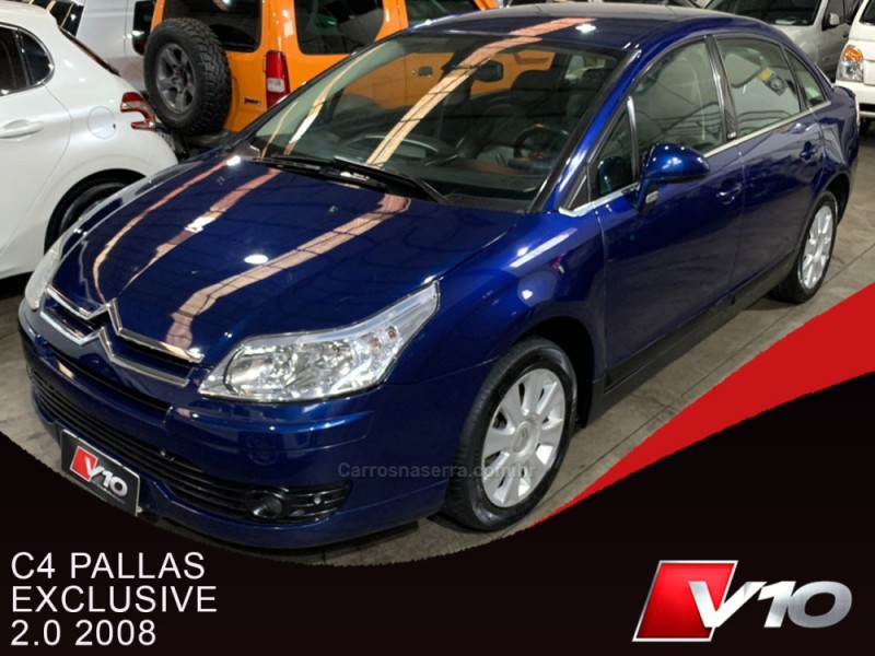 C4 2.0 EXCLUSIVE PALLAS 16V GASOLINA 4P AUTOMÁTICO - 2008 - CAXIAS DO SUL