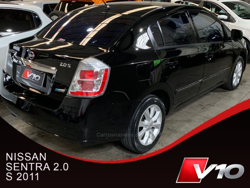SENTRA 2.0 S 16V FLEX 4P AUTOMÁTICO - 2011 - CAXIAS DO SUL