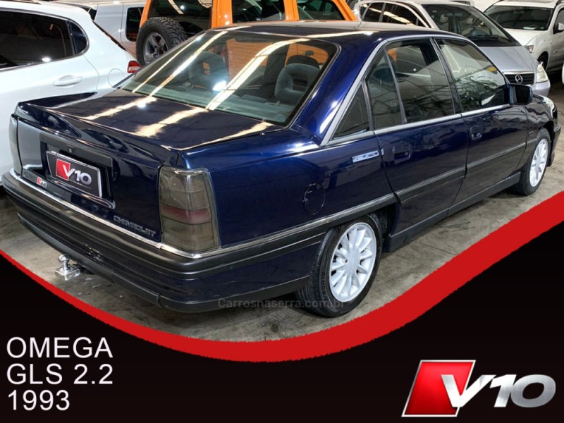 OMEGA 2.2 MPFI GLS 8V GASOLINA 4P MANUAL - 1993 - CAXIAS DO SUL