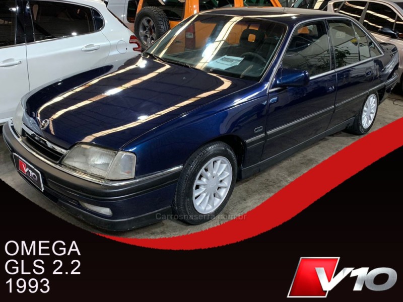 OMEGA 2.2 MPFI GLS 8V GASOLINA 4P MANUAL - 1993 - CAXIAS DO SUL