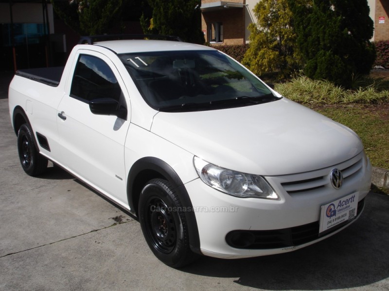 saveiro 1.6 mi cs 8v flex 2p manual g.v 2011 caxias do sul