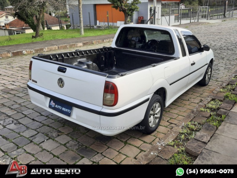 SAVEIRO 1.6 MI CS 8V GASOLINA 2P MANUAL G.III - 2004 - BENTO GONçALVES