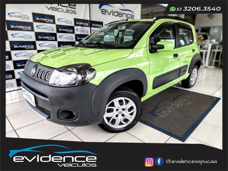 UNO 1.0 EVO WAY 8V FLEX 4P MANUAL - 2014 - SAPUCAIA DO SUL
