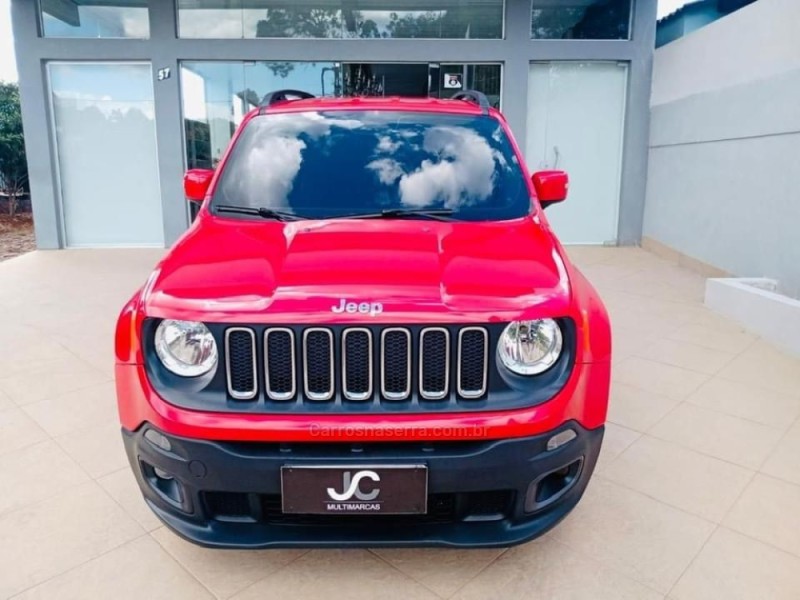 renegade 1.8 16v flex longitude 4p automatico 2016 campinas do sul