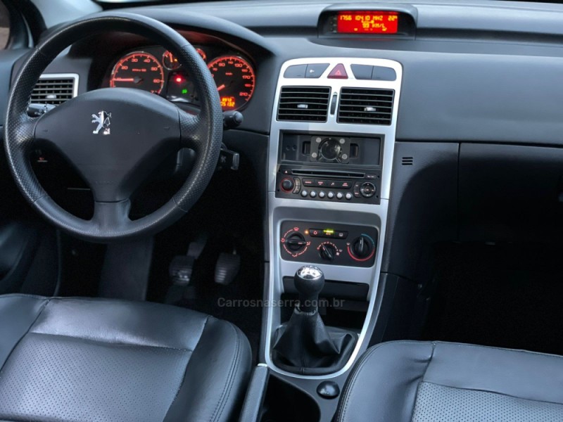 307 1.6 MILLESIM 200 16V FLEX 4P MANUAL - 2011 - ESTâNCIA VELHA