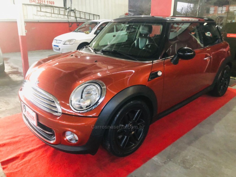COOPER 1.6 ONE 16V GASOLINA 2P AUTOMÁTICO - 2012 - CAXIAS DO SUL
