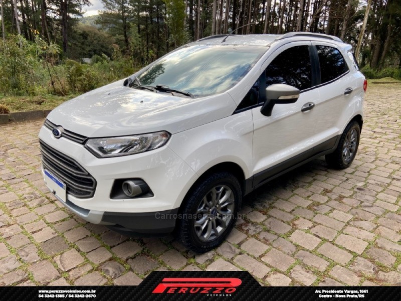 ecosport 1.6 freestyle 16v flex 4p manual 2014 nova prata