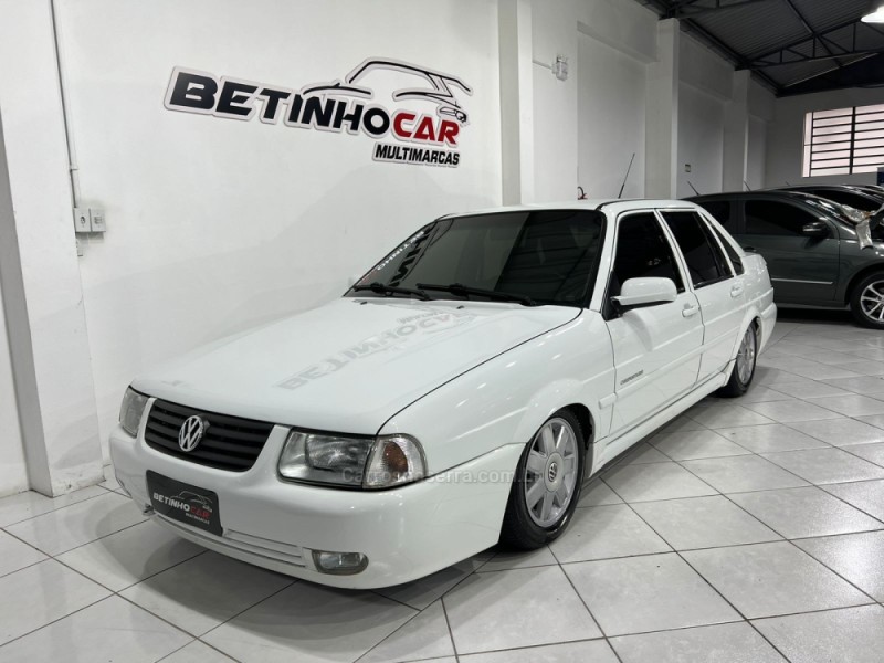 SANTANA 1.8 MI 8V GASOLINA 4P MANUAL - 1999 - NOVO HAMBURGO