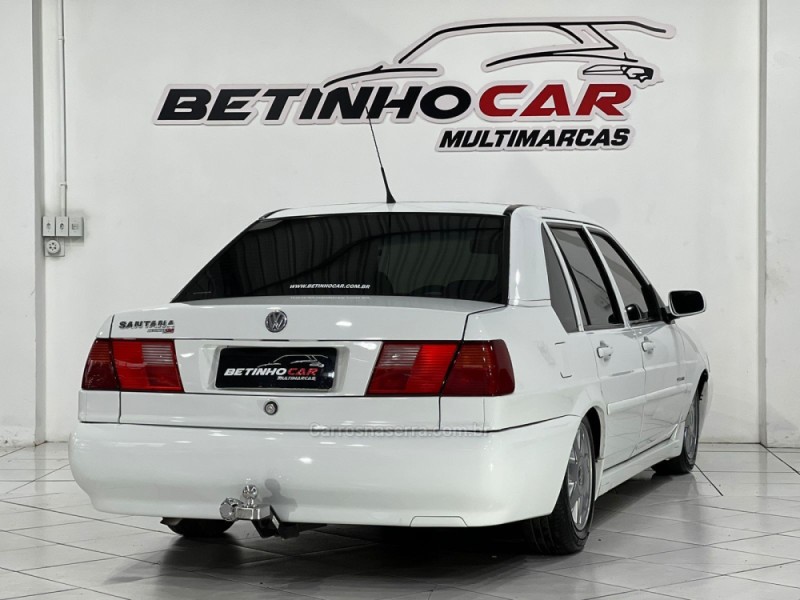SANTANA 1.8 MI 8V GASOLINA 4P MANUAL - 1999 - NOVO HAMBURGO