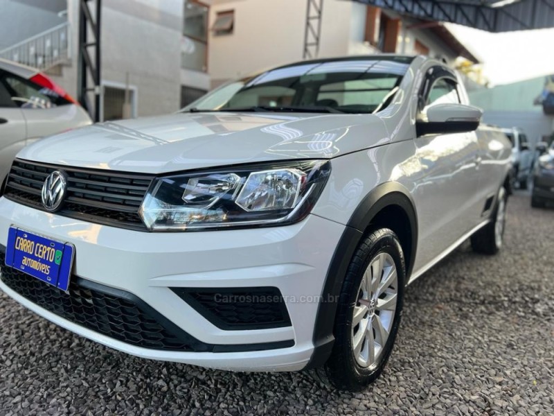 SAVEIRO 1.6 MSI TRENDLINE CS 8V FLEX 2P MANUAL - 2017 - NOVA PRATA