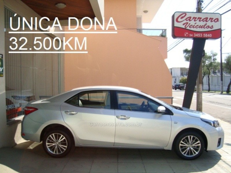 corolla 2.0 altis 16v flex 4p automatico 2016 bento goncalves