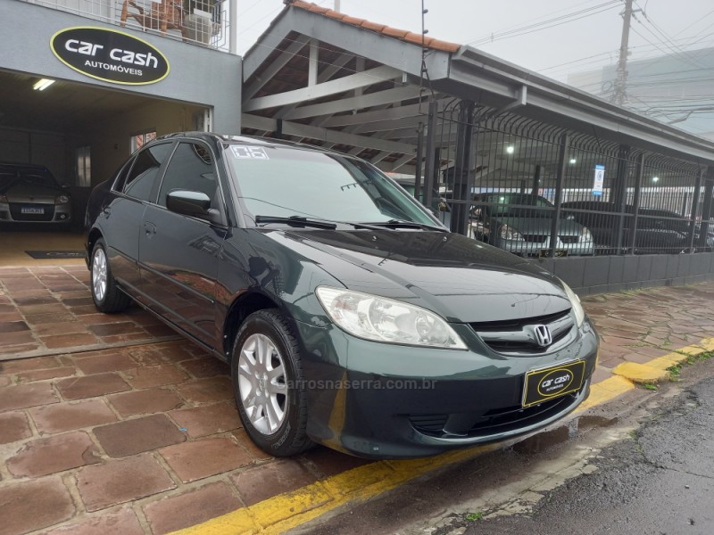 civic 1.7 lxl 16v gasolina 4p automatico 2006 caxias do sul