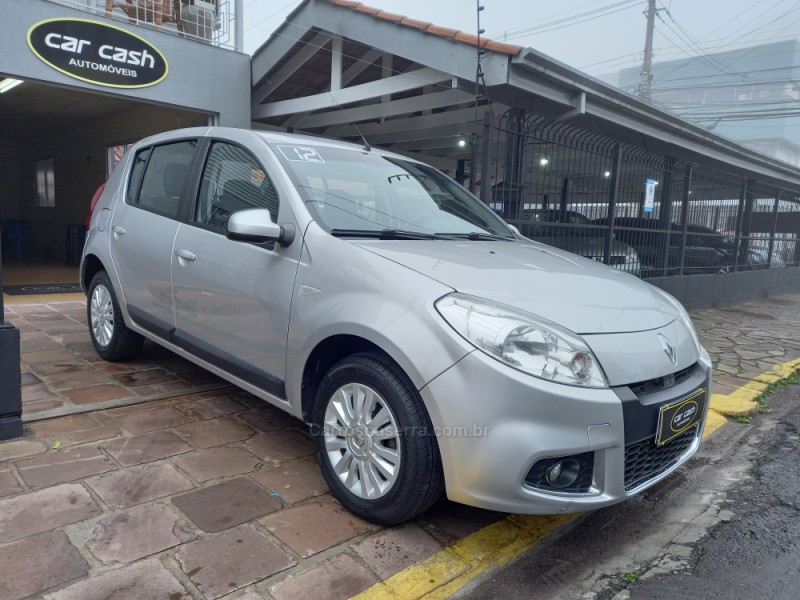 sandero 1.6 privilege 16v flex 4p automatico 2012 caxias do sul