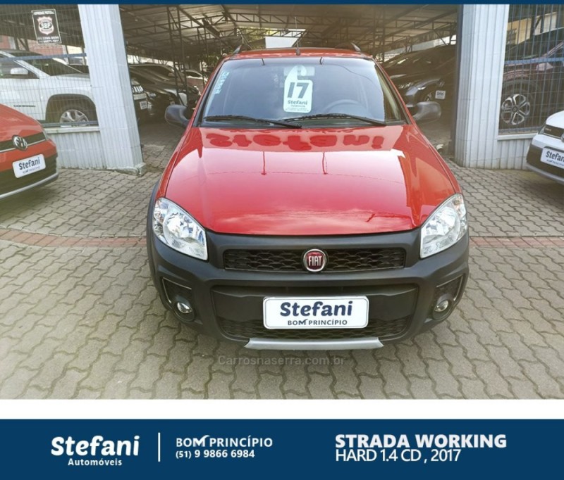 STRADA 1.4 MPI HARD WORKING CD 8V FLEX 3P MANUAL - 2017 - BOM PRINCíPIO