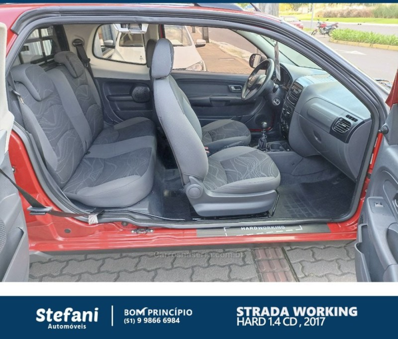 STRADA 1.4 MPI HARD WORKING CD 8V FLEX 3P MANUAL - 2017 - BOM PRINCíPIO