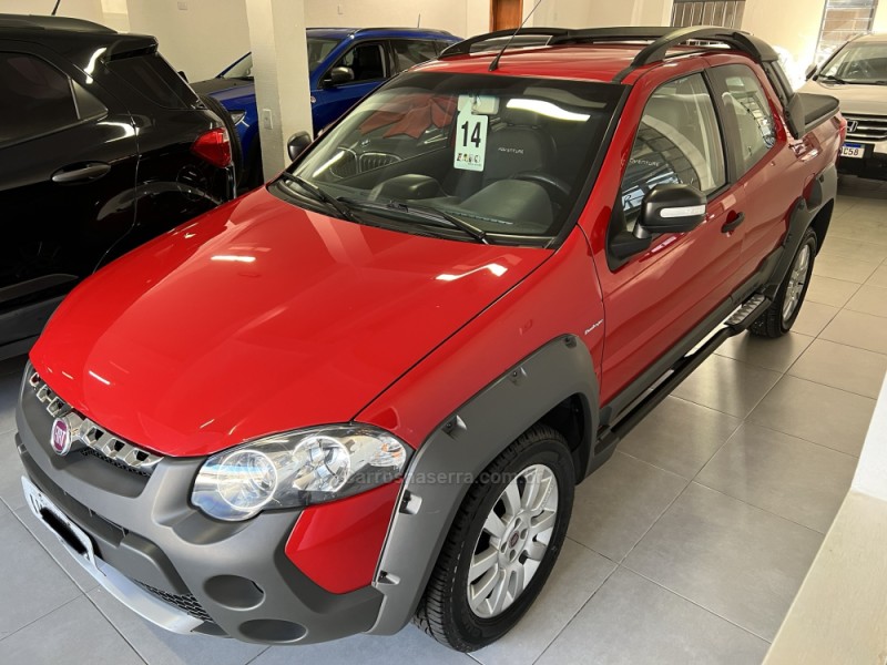 STRADA 1.8 MPI ADVENTURE CD 16V FLEX 3P AUTOMATIZADO - 2014 - CARLOS BARBOSA