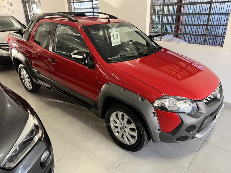 STRADA 1.8 MPI ADVENTURE CD 16V FLEX 3P AUTOMATIZADO - 2014 - CARLOS BARBOSA