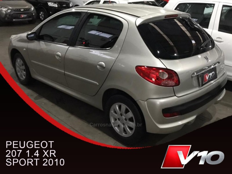 207 1.4 XR SPORT 8V FLEX 4P MANUAL - 2010 - CAXIAS DO SUL