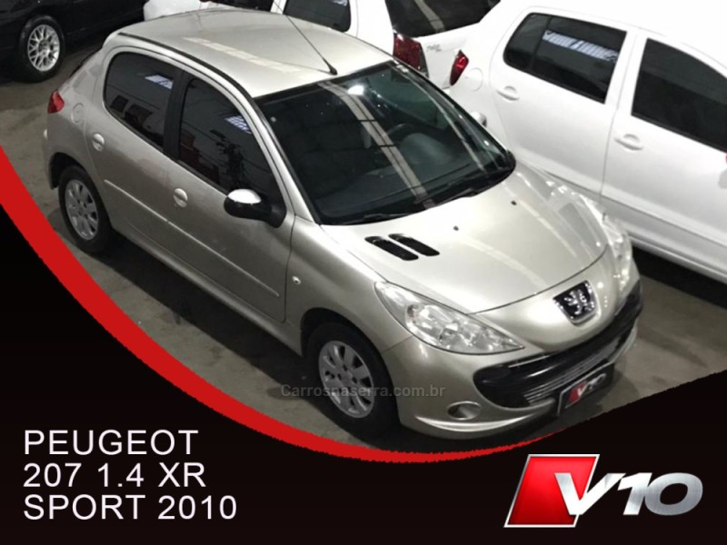 207 1.4 xr sport 8v flex 4p manual 2010 caxias do sul